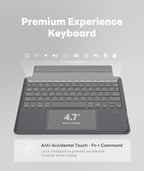 EIP Bluetooth Keyboard Case for iPad 10.2 inch & iPad Air 10.5 inch, 10.2 - Image 4