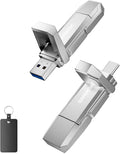 128GB USB C Flash Drive Up to 450MB/s USB 3.2 Solid State Thumb Drive 2-in-1 by GARMESE