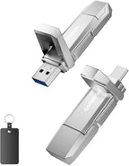512GB USB C Flash Drive Up to 450MB/s Read Speed, External SSD USB 3.2 Gen 1 by GARMESE