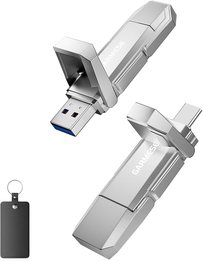 512GB USB C Flash Drive Up to 450MB/s Read Speed, External SSD USB 3.2 Gen 1 by GARMESE