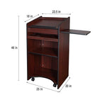 OEF Furnishings Mobile Floor Lectern - Image 3