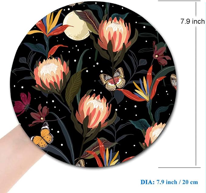 Mouse Pad Round, Cute Mouse Pad - Image 2