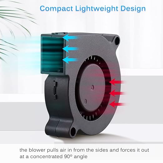 GDSTIME 50mm USB Fan, 50mm x 15mm Blower 5V DC Brushless Cooling Fan - Image 7