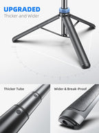 Kaiess 62" Phone Tripod & Selfie Stick, Extendable Photography Light Stand - Image 2