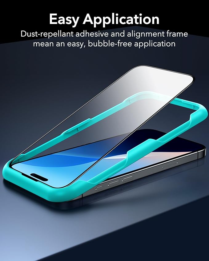 ESR 3 Pack for iPhone 16 Plus/iPhone 15 Plus Screen Protector, Full Coverage - Image 3