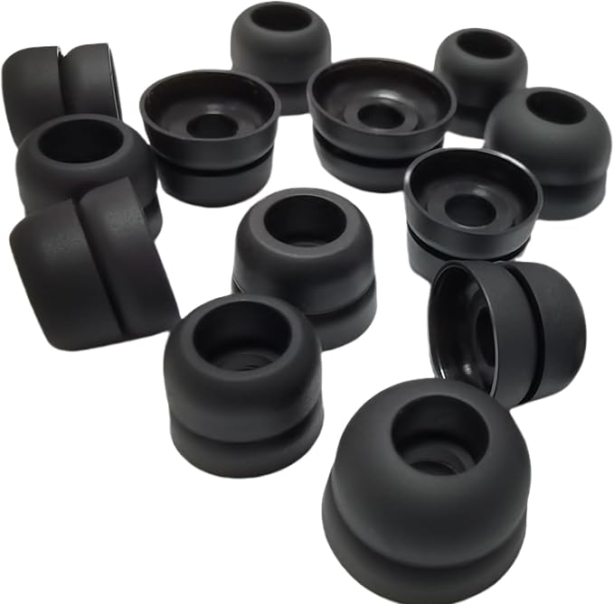 Double Flange Ear Tips for Beats Studio Buds Replacement Earbuds Tips for Beats - Image 2