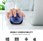 WisFox 2.4G Wireless Mouse for Laptop, Ergonomic Computer Mouse - Image 6