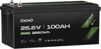 OKMO 24V 100Ah LiFePO4 Lithium Battery by OKMOBeYourHomePowerBackup