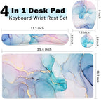 Keyboard Wrist Rest Large Mouse Pad Wrist Support - Image 2