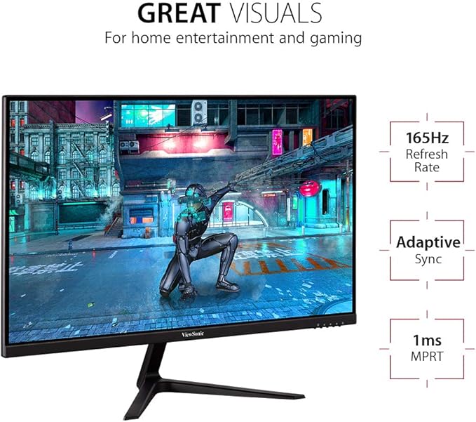 ViewSonic VX2718-P-MHD 27 Inch 1080p 1ms 180Hz Gaming Monitor - Image 2