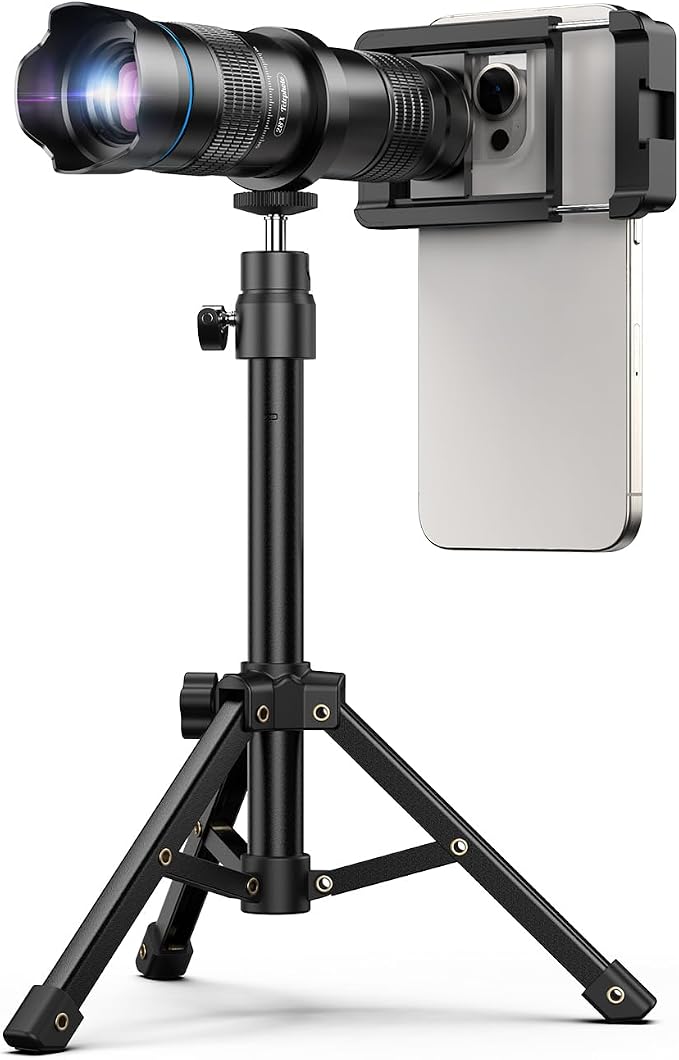 MIAO LAB 28X HD Telephoto Lens for iPhone Pro Max/Samsung/Android | High Power by MIAOLAB