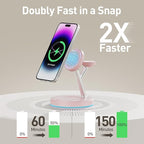 New 3 in 1 Charging Station for Apple Compatible - Image 2