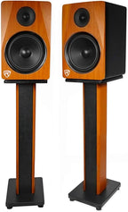 Rockville 28" 2-Tone Bookshelf Speaker Stands Surround Sound Home Theater - Image 4