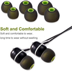 Earbud Tips Soft Silicone Earbuds Replacement Tips Fit - Image 4