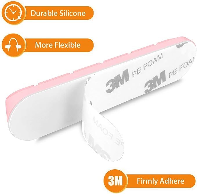 Pink Desk Cable Organizer - Image 4