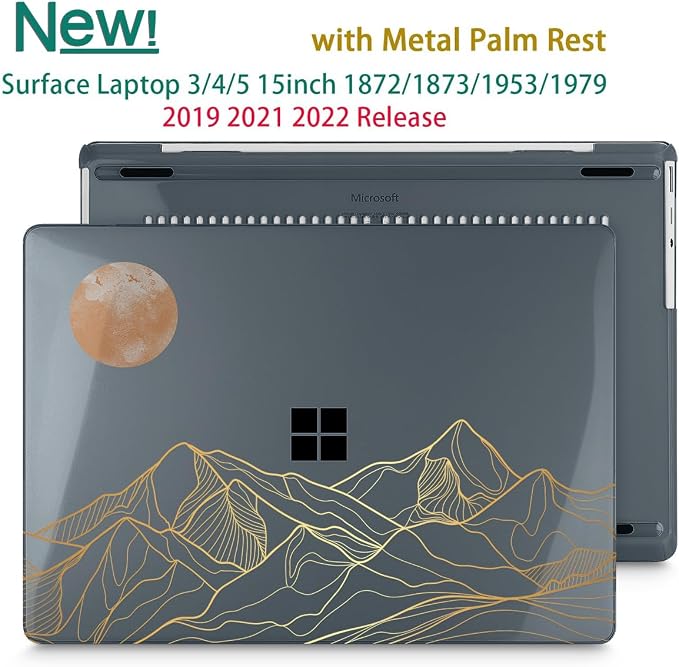 Tuiklol Case for 15 Inch Microsoft Surface Laptop 5/4/3 2022-2020, Model - Image 4