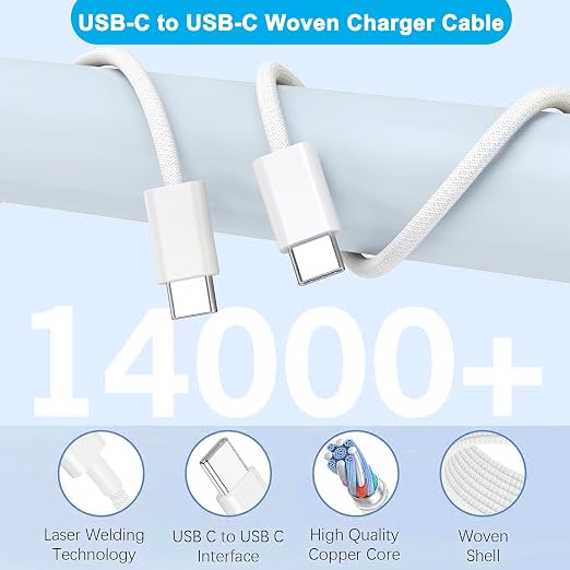 iPhone 16 15 Charger Fast Charging, iPad Fast Charger USB C Chargers Apple iPad - Image 3