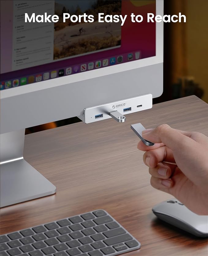 ORICO USB Hub 3.0, Clamp USB Hub - Image 8