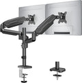 MOUNT PRO Dual Monitor Mount for 13-32" Computer Screen, Tall Monitor Stands by MOUNTPRO