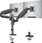 MOUNT PRO Dual Monitor Mount for 13-32" Computer Screen, Tall Monitor Stands by MOUNTPRO
