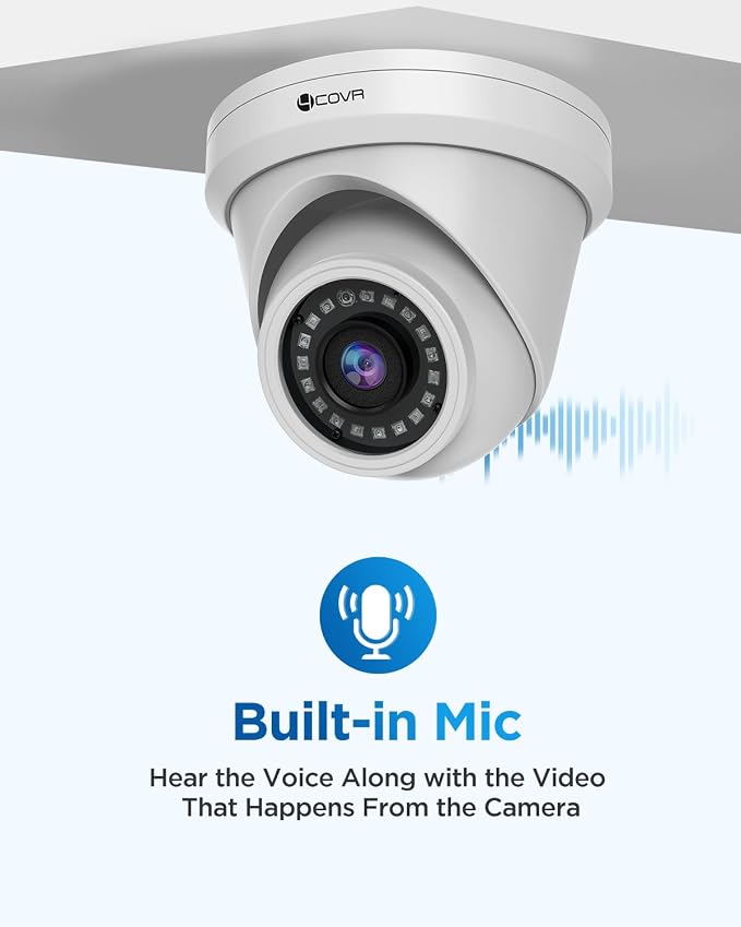 4COVR NVR Security Camera System, 8MP H.265 NVR - Image 5