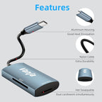 Vanja SD Card Reader USB C, High-Speed USB 3.0 Micro SD Card Adapter - Image 8