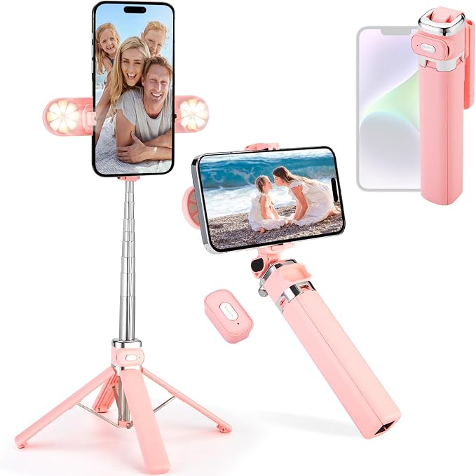 Mini Phone Tripod Stand, MQOUNY 38" Phone Tripod &Selfie Stick by MQOUNY