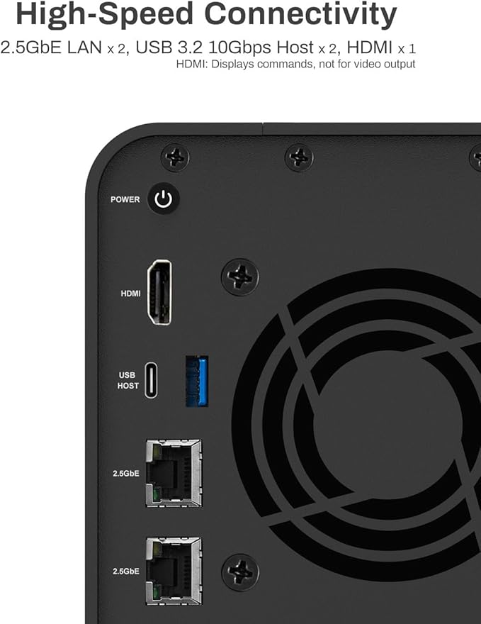 TERRAMASTER F2-424 NAS Storage 2Bay - Image 4