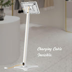 Tablet Kiosk Floor Stand, All Metal Rotate Lockable - Image 8