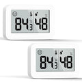 DOOMAY 2-Pack Mini Hygrometer Indoor Thermometer, Humidity Gauge by DOOMAY