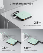 VRURC Portable Charger USB C, Power Bank - Image 8