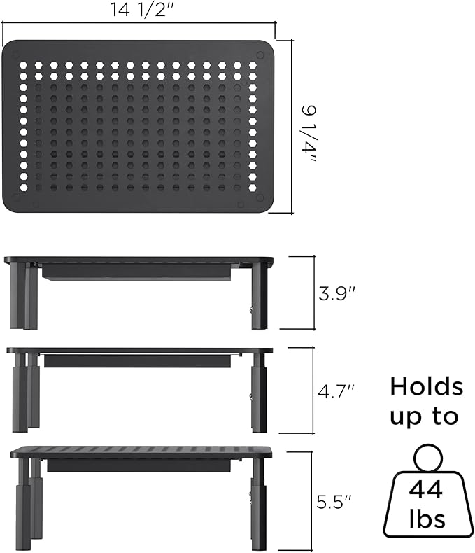 EVOOMI Back Saver Monitor Stand - Image 3