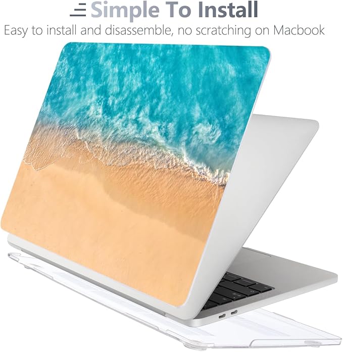 Batianda Design Case for M1 MacBook Air 13 Inch Model A2337 A2179 A1932 2021 - Image 4