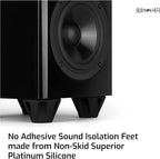 Speaker Isolation Feet – 4-Pack 1.5" Bigfoot Rubber Pads – Non-Adhesive - Image 3