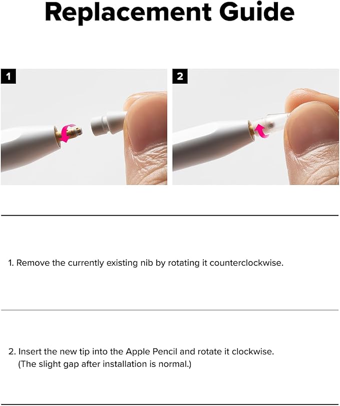 Ringke Apple Pencil Tips Compatible - Image 9
