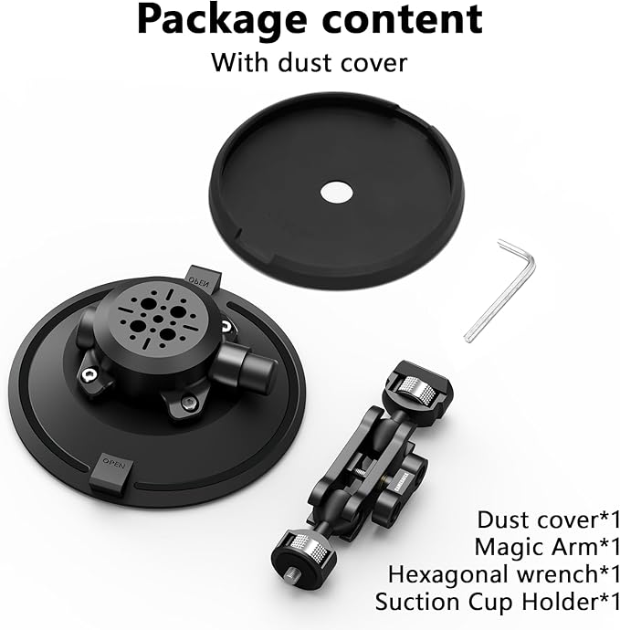 6" Camera Suction Cup Mount - Image 8