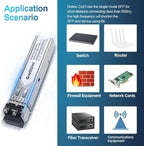10Pcs 1.25G SFP Multi Mode Fiber Module Network Transceiver, SX MM 850nm 500m - Image 6