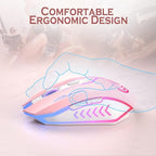 UHURU Gaming Mouse, Wireless Gaming Mouse - Image 6