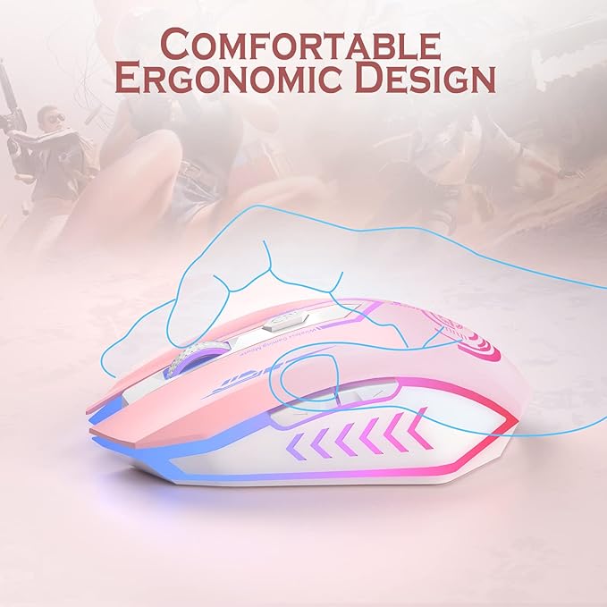 UHURU Gaming Mouse, Wireless Gaming Mouse - Image 6