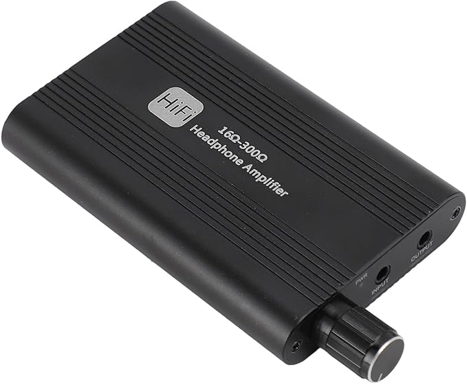Portable Headphone Amplifier, 1500mAH Battery Earphone Amplifier 3.5mm AUX by Unknown