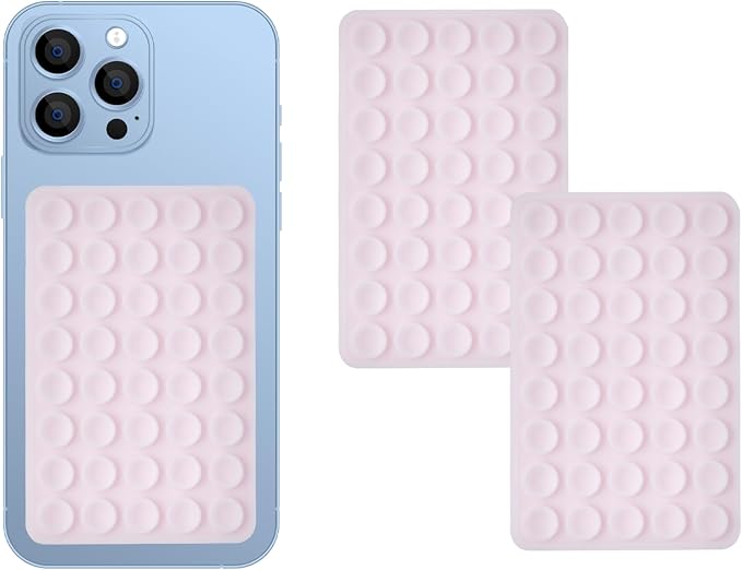 2 Pack Silicone Double-Sided Suction Grip – 40 Cups per Side, Strong Hold by SHENGXIN
