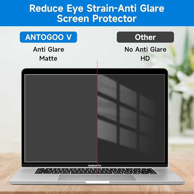 2-Pack Anti Glare Screen Protector Compatible - Image 2