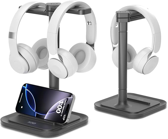 KDD Dual Headphone Stand for Desk by KDD