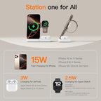2025 3 in 1 Wireless Charger for iPhone 16 15 14 13 12 11 XR 8, Apple Charging - Image 9