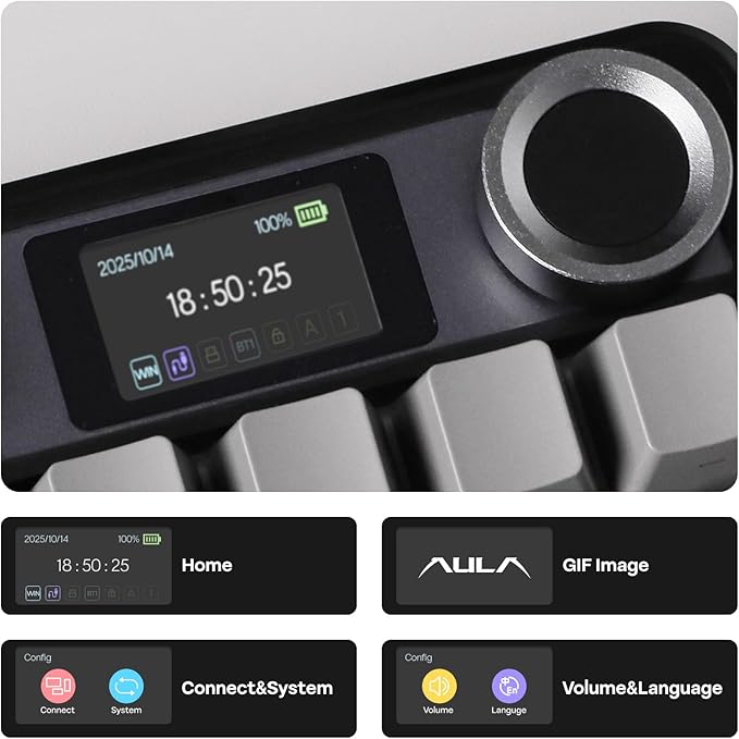 EPOMAKER X Aula F108 PRO Wireless Gaming Keyboard - Image 4