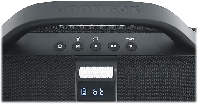 Rockville SONIC-50L Portable Bluetooth Speaker, 50W Stereo Sound, Dual LED Rings - Image 8