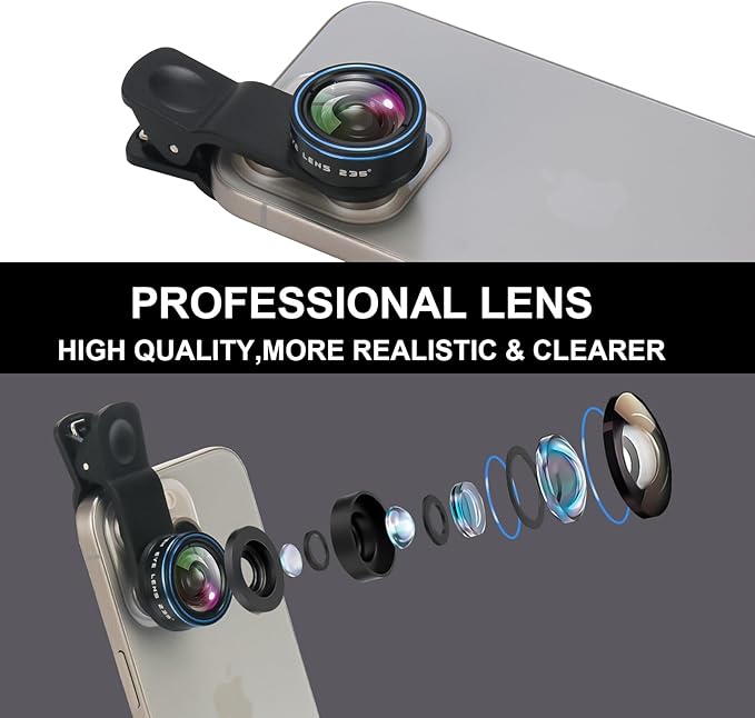 Fisheye Lens 235° Phone Camera Lens, Fish Eye Lens - Image 4