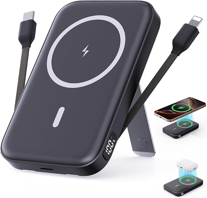 2025 Latest Portable Charger, 16800mAh Magnetic Wireless Power Bank by Unknown
