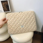 Puffy Laptop Sleeve 13-15.6 Inch Cute Quilted Laptop Protective Case Padded - Image 4