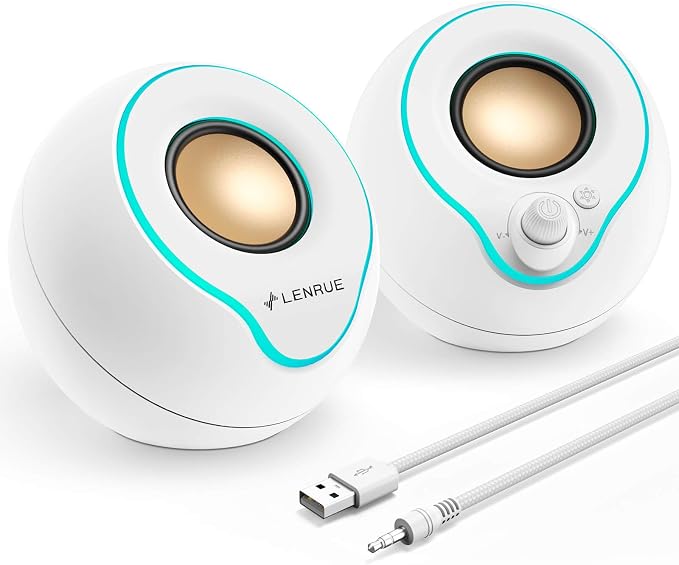 LENRUE Computer Speakers, PC Speakers by LENRUE